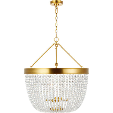 Visual Comfort Studio CP1354BBS Large Pendant in Burnished Brass