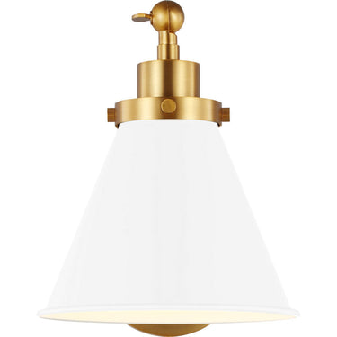 Visual Comfort Studio CW1121 Single Arm Cone Task Sconce