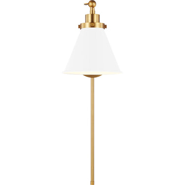 Visual Comfort Studio CW1121 Single Arm Cone Task Sconce