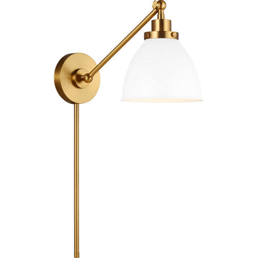 Visual Comfort Studio CW1131 Single Arm Dome Task Sconce