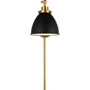 Visual Comfort Studio CW1131 Single Arm Dome Task Sconce
