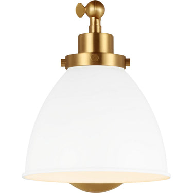 Visual Comfort Studio CW1131 Single Arm Dome Task Sconce