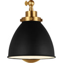 Visual Comfort Studio CW1131 Single Arm Dome Task Sconce