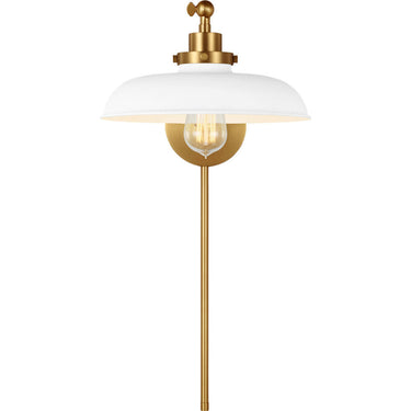 Visual Comfort Studio CW1141 Single Arm Wide Task Sconce