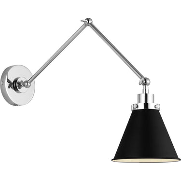 Visual Comfort Studio CW1151 Double Arm Cone Task Sconce