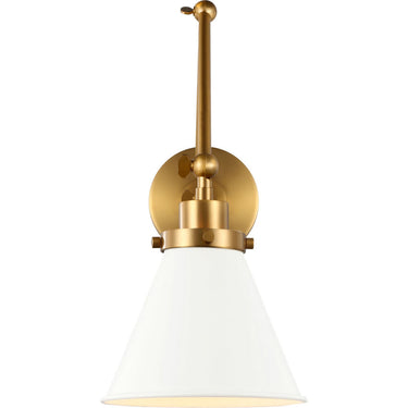 Visual Comfort Studio CW1151 Double Arm Cone Task Sconce