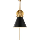 Visual Comfort Studio CW1151 Double Arm Cone Task Sconce