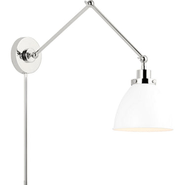 Visual Comfort Studio CW1161 Double Arm Dome Task Sconce