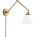 Visual Comfort Studio CW1161 Double Arm Dome Task Sconce