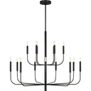 Visual Comfort Studio EC10015 Large Two-Tier Chandelier