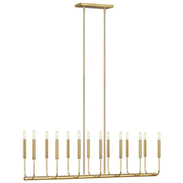 Visual Comfort Studio EC10614 Linear Chandelier - Crescent Harbor