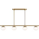 Visual Comfort Studio EC1264 Medium Linear Chandelier