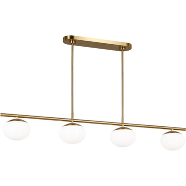 Visual Comfort Studio EC1264 Medium Linear Chandelier