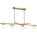 Visual Comfort Studio EC1276 Large Linear Chandelier