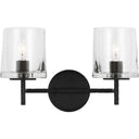 Visual Comfort Studio EV1002AI 2 - Light Vanity in Aged Iron
