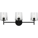 Visual Comfort Studio EV1003AI 3 - Light Vanity in Aged Iron