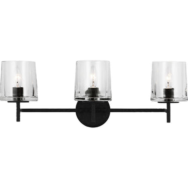 Visual Comfort Studio EV1003AI 3 - Light Vanity in Aged Iron