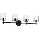 Visual Comfort Studio EV1004AI 4 - Light Vanity in Aged Iron