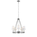 Visual Comfort Studio F2922/5PN Medium Chandelier in Polished Nickel
