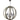 Visual Comfort Studio F3186/6WOW/AF Large Pendant in Weathered Oak Wood / Antique Forged Iron