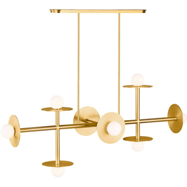 Visual Comfort Studio KC1008 Large Linear Chandelier
