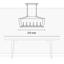 Visual Comfort Studio KC1102 Large Linear Chandelier