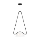 Visual Comfort Studio KP1151MBK Medium Pendant in Midnight Black