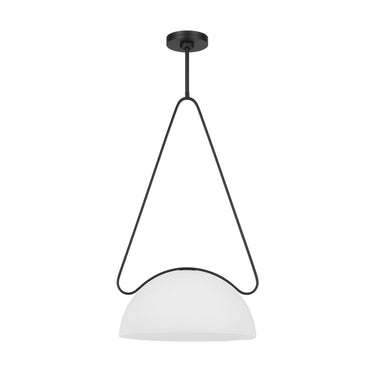 Visual Comfort Studio KP1161MBK Large Pendant in Midnight Black