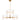 Visual Comfort Studio KSC10018BBSMG Medium Chandelier in Burnished Brass with Milk White Glass