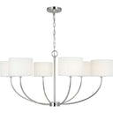 Visual Comfort Studio KSC1046BBS Medium Chandelier in Burnished Brass