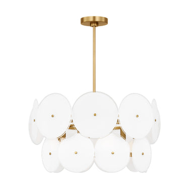 Visual Comfort Studio KSC1106BBS Medium Chandelier in Burnished Brass