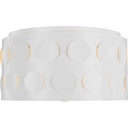 Visual Comfort Studio KSF1013BBS Medium Flush Mount in Burnished Brass