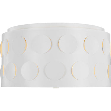 Visual Comfort Studio KSF1013BBS Medium Flush Mount in Burnished Brass