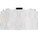 Visual Comfort Studio KSF1013BBS Medium Flush Mount in Burnished Brass
