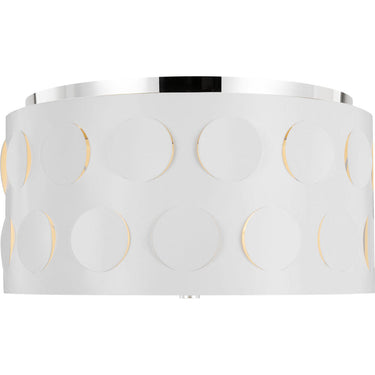 Visual Comfort Studio KSF1013BBS Medium Flush Mount in Burnished Brass