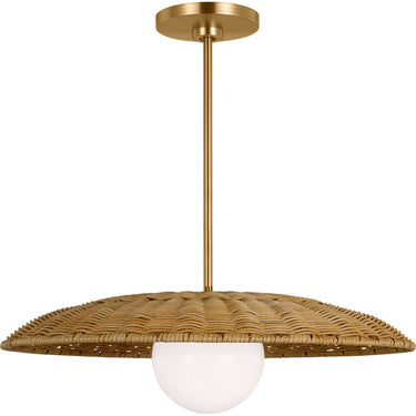 Visual Comfort Studio KSP1101BBS Large Pendant in Burnished Brass