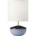 Visual Comfort Studio KST1091CBK1 Medium Table Lamp in Black / New White