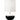 Visual Comfort Studio KST1091CBK1 Medium Table Lamp in Black / New White