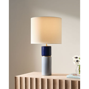 Visual Comfort Studio KST1101CBK1 Large Table Lamp in Black / New White