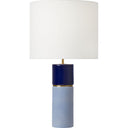 Visual Comfort Studio KST1101CBK1 Large Table Lamp in Black / New White