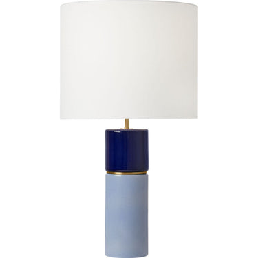 Visual Comfort Studio KST1101CBK1 Large Table Lamp in Black / New White