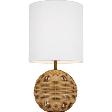 Visual Comfort Studio KST1151BBS1 Small Table Lamp in Burnished Brass