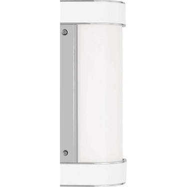 Visual Comfort Studio KSW1051BBSGW Small Vanity in Burnished Brass / Gloss White