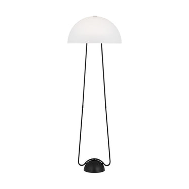 Visual Comfort Studio KT1381MBK1 Floor Lamp in Midnight Black