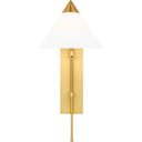 Visual Comfort Studio KWL1121BBSBNZ Wall Sconce in Burnished Brass and Deep Bronze / Deep Bronze