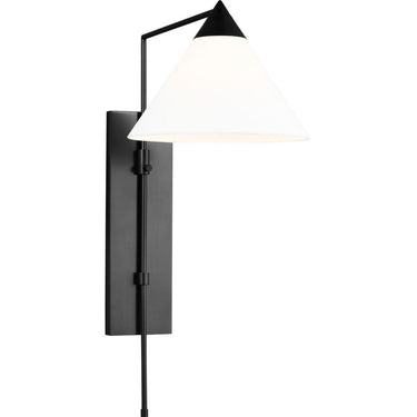Visual Comfort Studio KWL1121BBSBNZ Wall Sconce in Burnished Brass and Deep Bronze / Deep Bronze