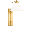 Visual Comfort Studio KWL1121BBSBNZ Wall Sconce in Burnished Brass and Deep Bronze / Deep Bronze