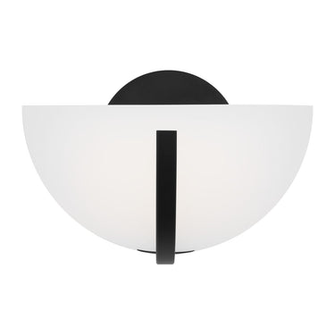Visual Comfort Studio KWL1131MBK Small Sconce in Midnight Black
