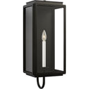 Visual Comfort Studio LO1001TXB Medium Wall Lantern in Textured Black