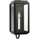 Visual Comfort Studio LO1001TXB Medium Wall Lantern in Textured Black